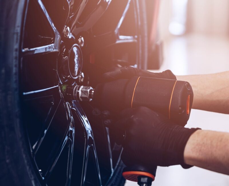 tyre change